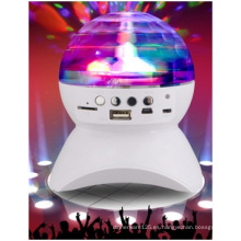 Audio inalámbrico de Bluetooth LED, altavoces coloridos de las luces, mini audio